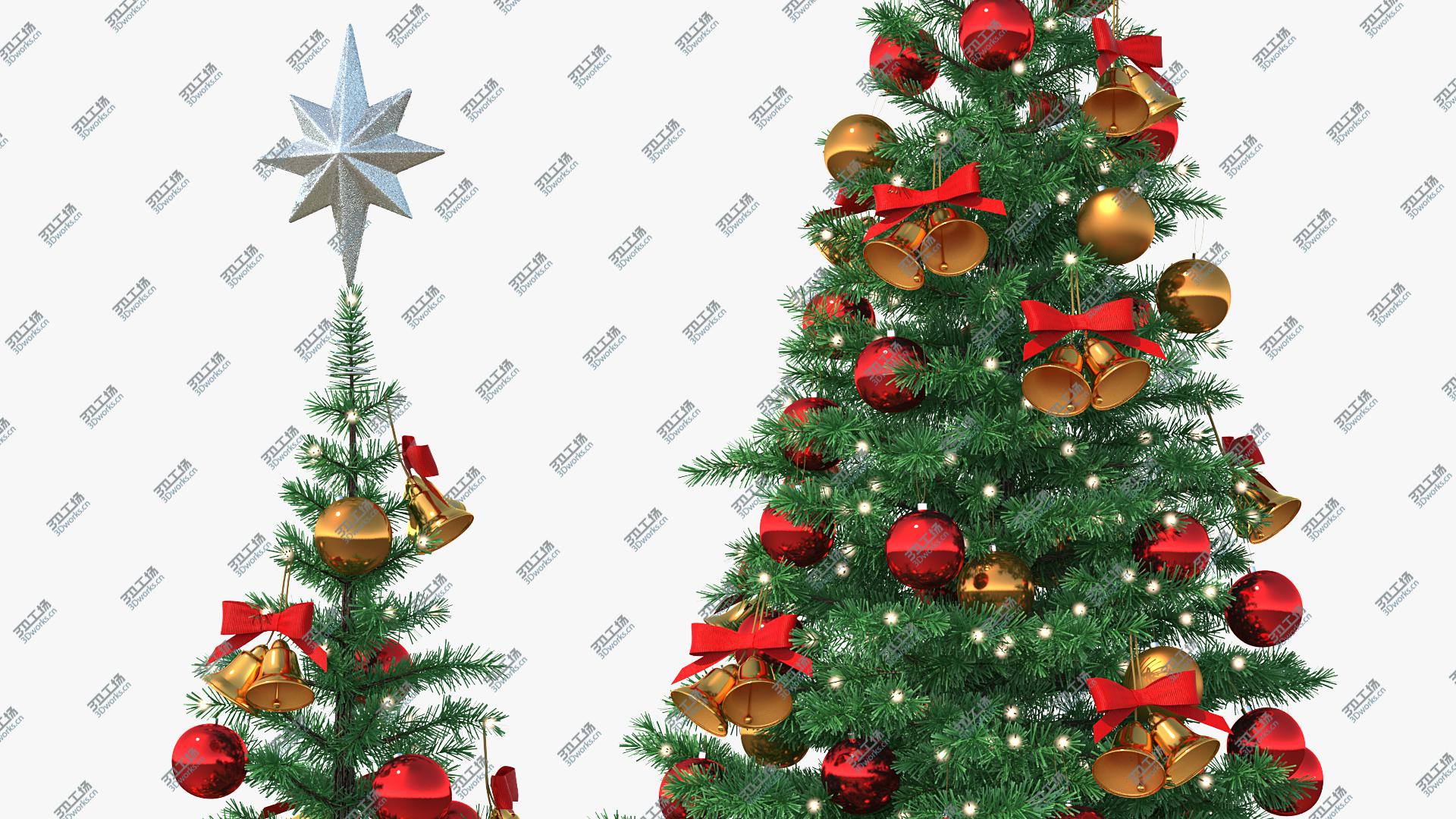 images/goods_img/2021040233/Christmas Tree with Silver Star Topper 3D model/5.jpg